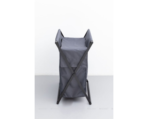 Корзина для белья Allen Brau Priority черный/серый