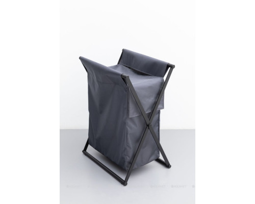 Корзина для белья Allen Brau Priority черный/серый