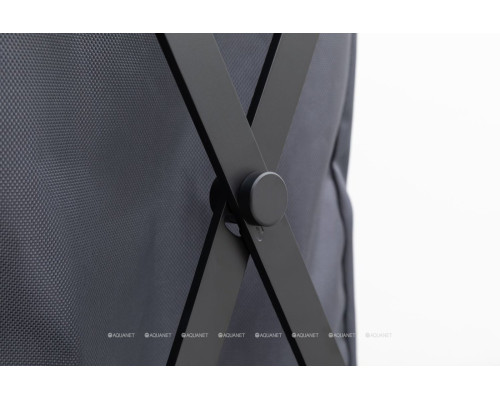 Корзина для белья Allen Brau Priority черный/серый