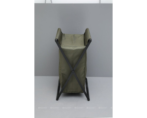 Корзина для белья Allen Brau Priority черный/оливковый