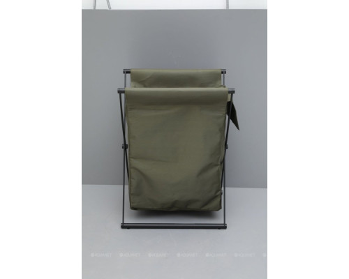 Корзина для белья Allen Brau Priority черный/оливковый