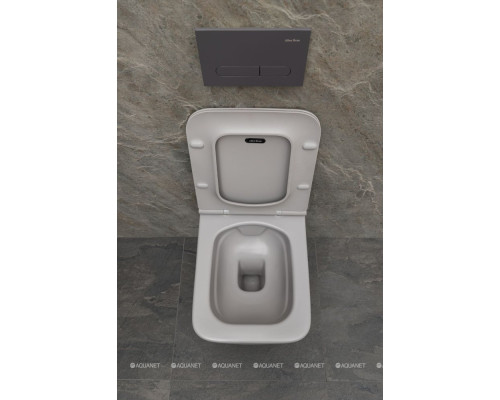 Унитаз подвесной Allen Brau Liberty 4.33007.AN антрацит