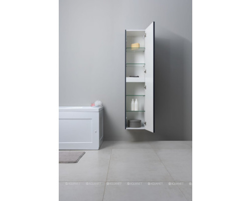 Шкаф-пенал Aquanet Арт 35 маренго