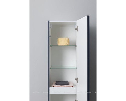 Шкаф-пенал Aquanet Арт 35 маренго