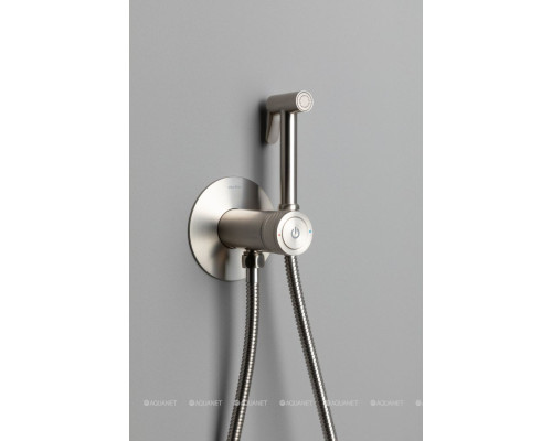 Смеситель с гигиеническим душем Allen Brau Liberty 5.33005-BN (с внутренней частью) никель браш