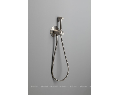 Смеситель с гигиеническим душем Allen Brau Liberty 5.33005-BN (с внутренней частью) никель браш