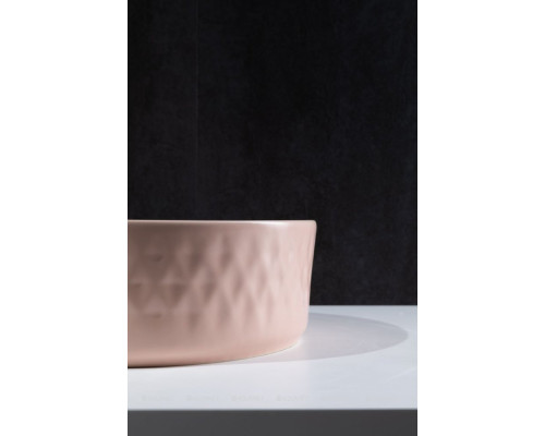 Раковина накладная Allen Brau Fantasy Romb 36 4.11033.SM розовый