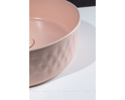 Раковина накладная Allen Brau Fantasy Romb 36 4.11033.SM розовый