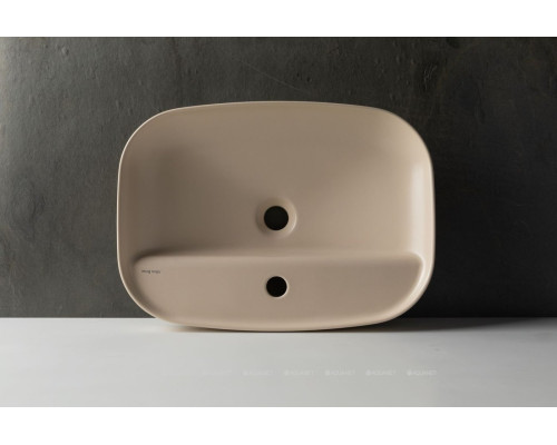 Раковина накладная Allen Brau Fantasy Sphere 55 4.11034.IV айвори