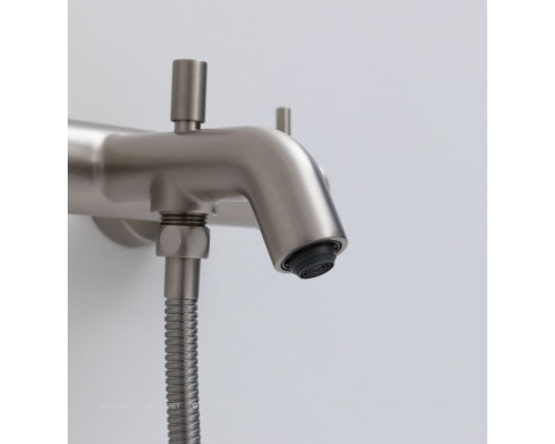 Смеситель для ванны Allen Brau Priority 5.31D10-BN никель браш