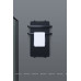 Полотенцесушитель электрический Allen Brau Infinity 80x44 с рейлингом 2.0 и креплением, черный матовый