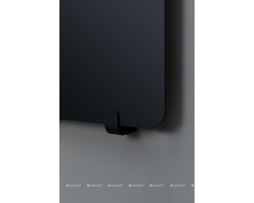 Полотенцесушитель электрический Allen Brau Infinity 120x44 с рейлингом 2.0 и креплением, черный матовый