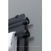 Полотенцесушитель электрический Allen Brau Infinity 120x44 с рейлингом 2.0 и креплением, черный матовый