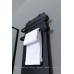 Полотенцесушитель электрический Allen Brau Infinity 120x44 с рейлингом 2.0 и креплением, черный матовый