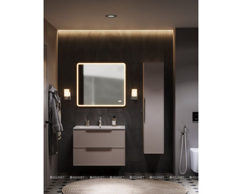 Зеркало Aquanet Ирис 90 с подсветкой LED