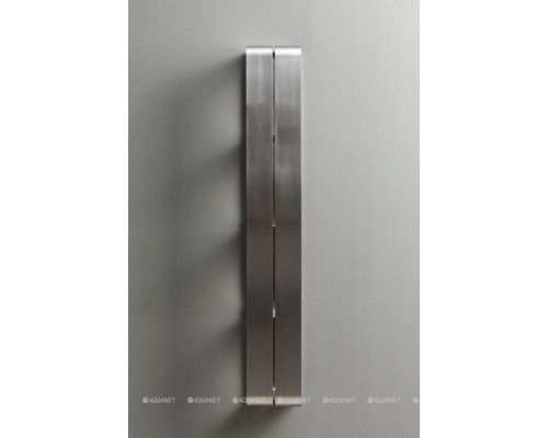 Полка Aquanet Магнум 15x100 сталь браш, вертикальная