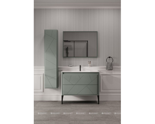 Шкаф-пенал Allen Brau Paris 35 1.360005.CGM олива матовый