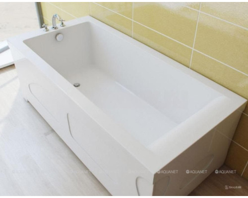 Ванна из искусственного мрамора Aquanet Bright Stone 180x70