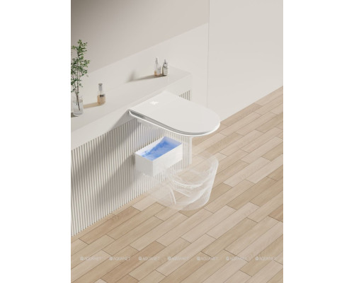 Унитаз подвесной Allen Brau Smart 4.I1001.20 белый, с функцией биде