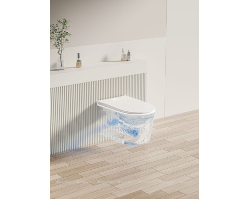 Унитаз подвесной Allen Brau Smart 4.I1001.20 белый, с функцией биде