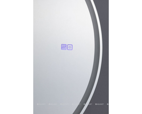 Зеркальный шкаф Aquanet Оптима 80 белый, с LED подсветкой