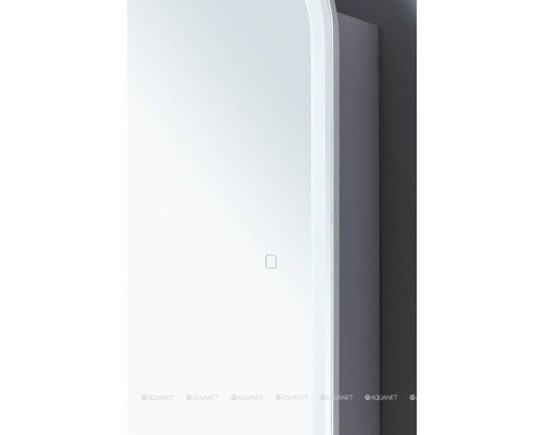 Зеркальный шкаф Aquanet Монте 40 белый, с LED подсветкой