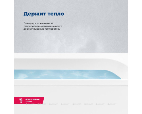 Акриловая ванна Aquanet Bright 180x75 (с каркасом)