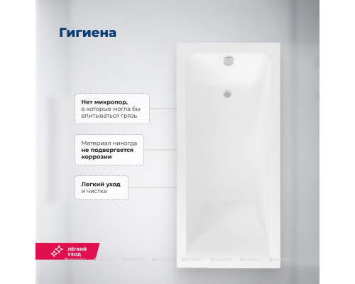 Акриловая ванна Aquanet Bright 180x75 (с каркасом)