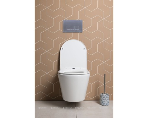 Унитаз подвесной Aquanet Atago 3.0 Tornado белый