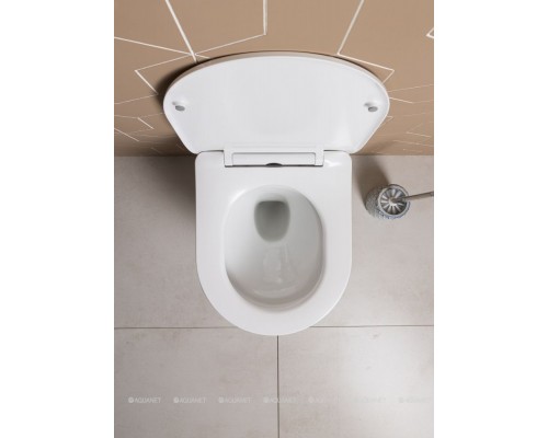 Унитаз подвесной Aquanet Atago 3.0 Tornado белый