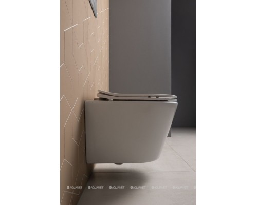 Унитаз подвесной Aquanet Atago 3.0 Tornado белый