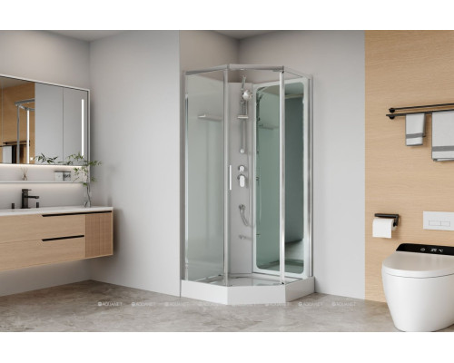 Душевая кабина Aquanet Passion P 3.0 90x90, прозрачное стекло