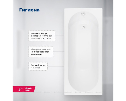 Акриловая ванна Aquanet Nexus 170x75 (с каркасом)