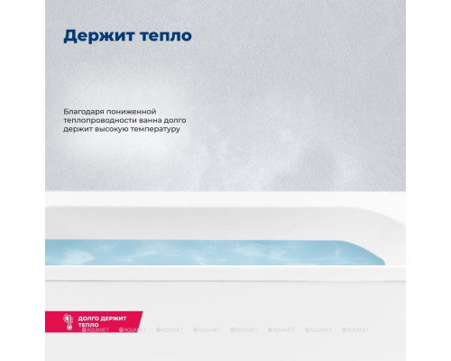 Акриловая ванна Aquanet Nexus 165x70 (с каркасом)