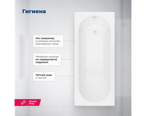 Акриловая ванна Aquanet Nexus 165x70 (с каркасом)