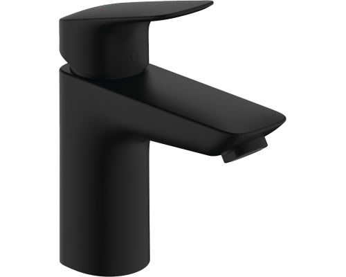 Смеситель для раковины Hansgrohe Logis 100 71107670 матовый черный Смеситель для раковины Hansgrohe Logis 100 71107670 матовый черный