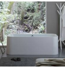 Kerasan Tribeca Ванна отдельностоящая, акриловая  170х80х58см в комплекте со сливом Click-clack, цвет: белый. 743001