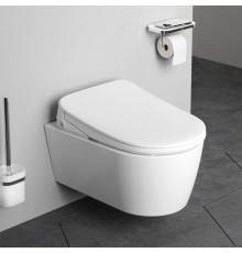 C8F1702SC Унитаз подвесной FlashClean c электронной крышкой-биде со скрытой подводкой