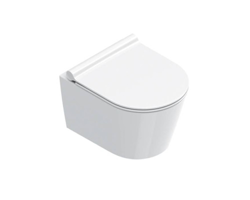Catalano Zero Унитаз подвесной 46х35см, безободковый, цвет белый глянцевый. 0111460001,  9056060000