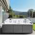 Gruppo Treesse Ibiza Минибассейн 275x228x100см., отдельностоящий, цвет: белый/серый. PIBIX01BP