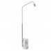 Fima Carlo Frattini Outdoor Душевая колонна freestanding MARMOREA, цвет: нержавеющая сталь/Carrara. F5971RBINOX
