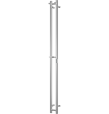 Полотенцесушитель электрический Bauedge Stella R 8х160, нержавеющая сталь полированная