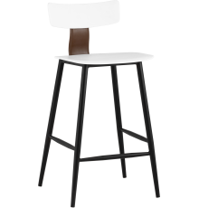 Полубарный стул Stool Group Ant белый