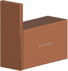 Крючок WHITECROSS Cubo CU2410CPB брашированная медь