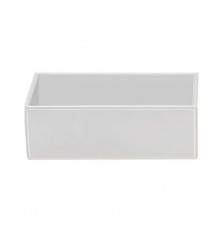 Decor Walther Brownie BOD2 Универсальная коробка 24.5x13x9.5см, настольная, цвет: белая кожа. 0930650