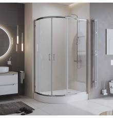 Душевой уголок BelBagno Uno -195 RH 2 120/90 C Cr стекло прозрачное