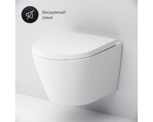 C741701SC Унитаз подвесной FlashClean с сиденьем микролифт C741701SC Унитаз подвесной FlashClean с сиденьем микролифт