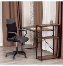 Компьютерное кресло TetChair Fly ткань серая 207, черная 2603