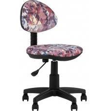 Компьютерное кресло Stool Group Умка абстракция красная prisma 380, пластик черный