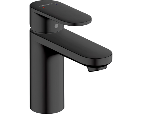 Смеситель для раковины Hansgrohe Vernis Blend 71551670 матовый черный